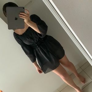 Polka dot Milkmaid Dress